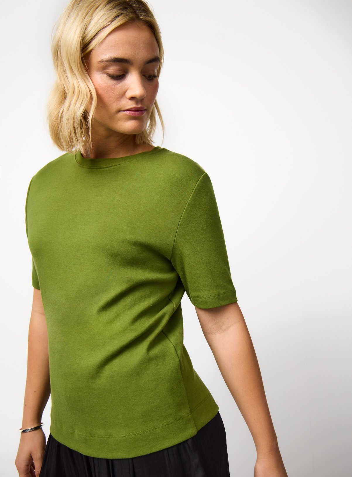 Mid Green Pure Cotton Ultimate T-Shirt 20 - Image 2 thumbnail